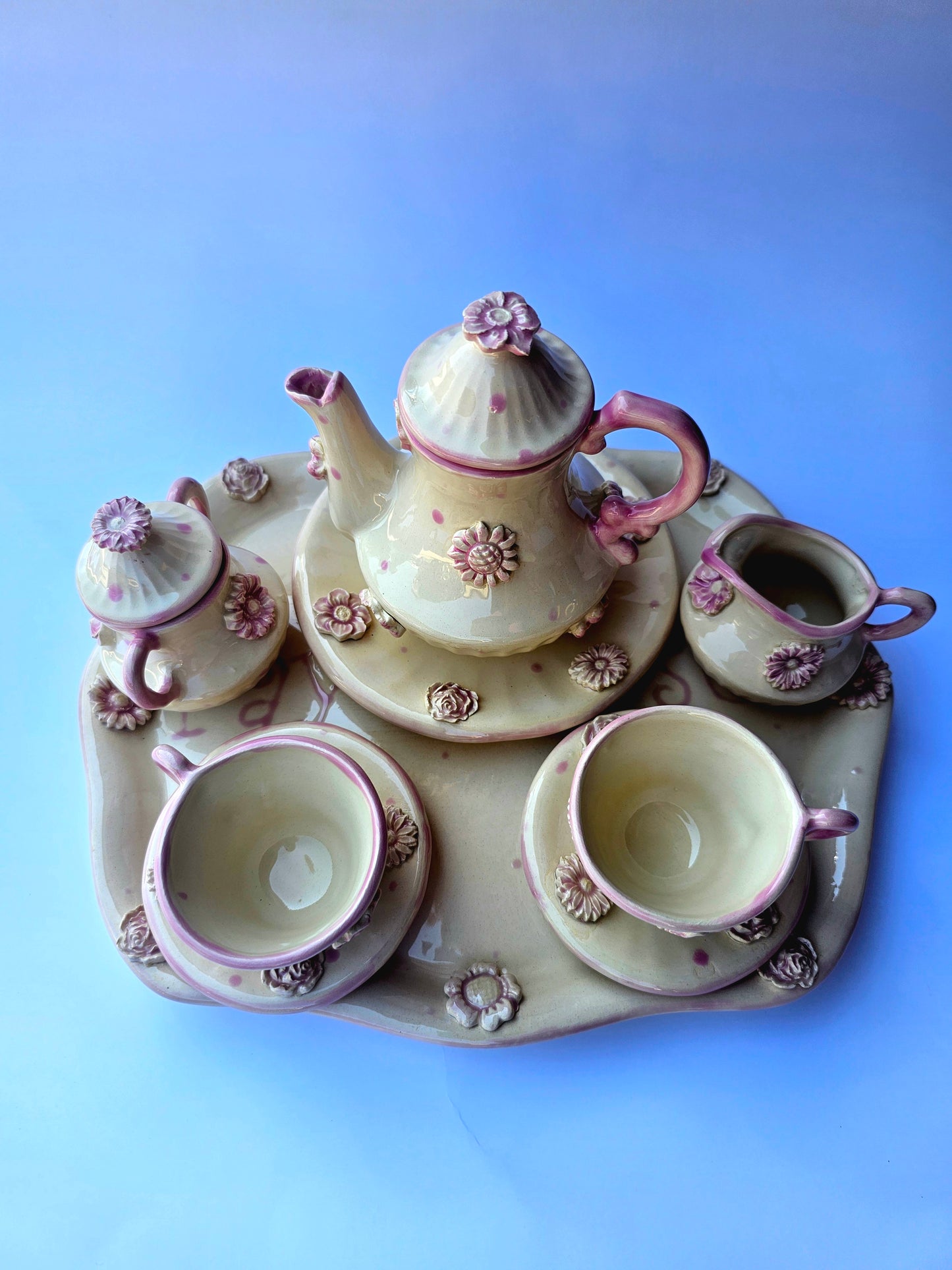 Flower Garden Tea Set