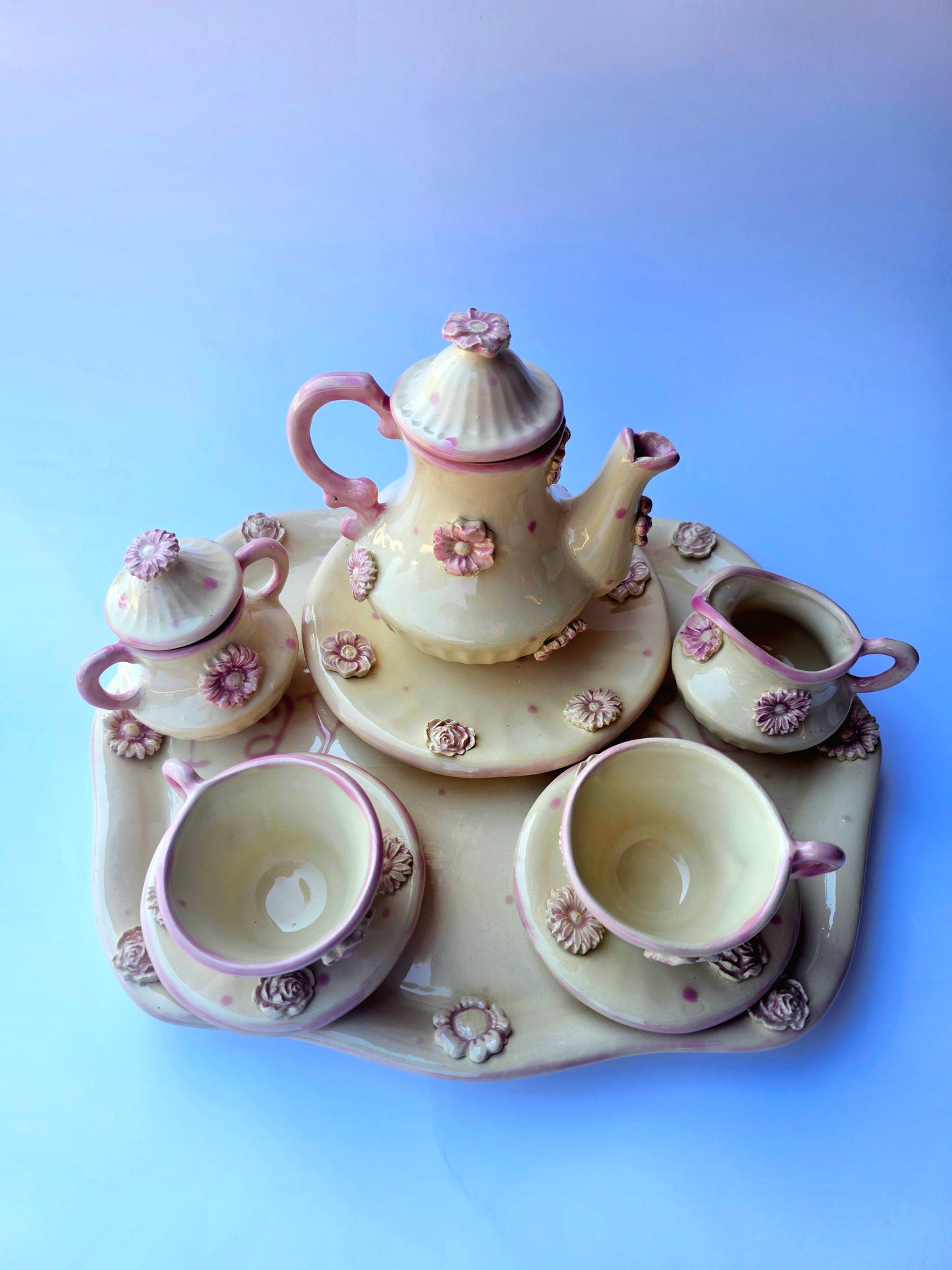 Flower Garden Tea Set