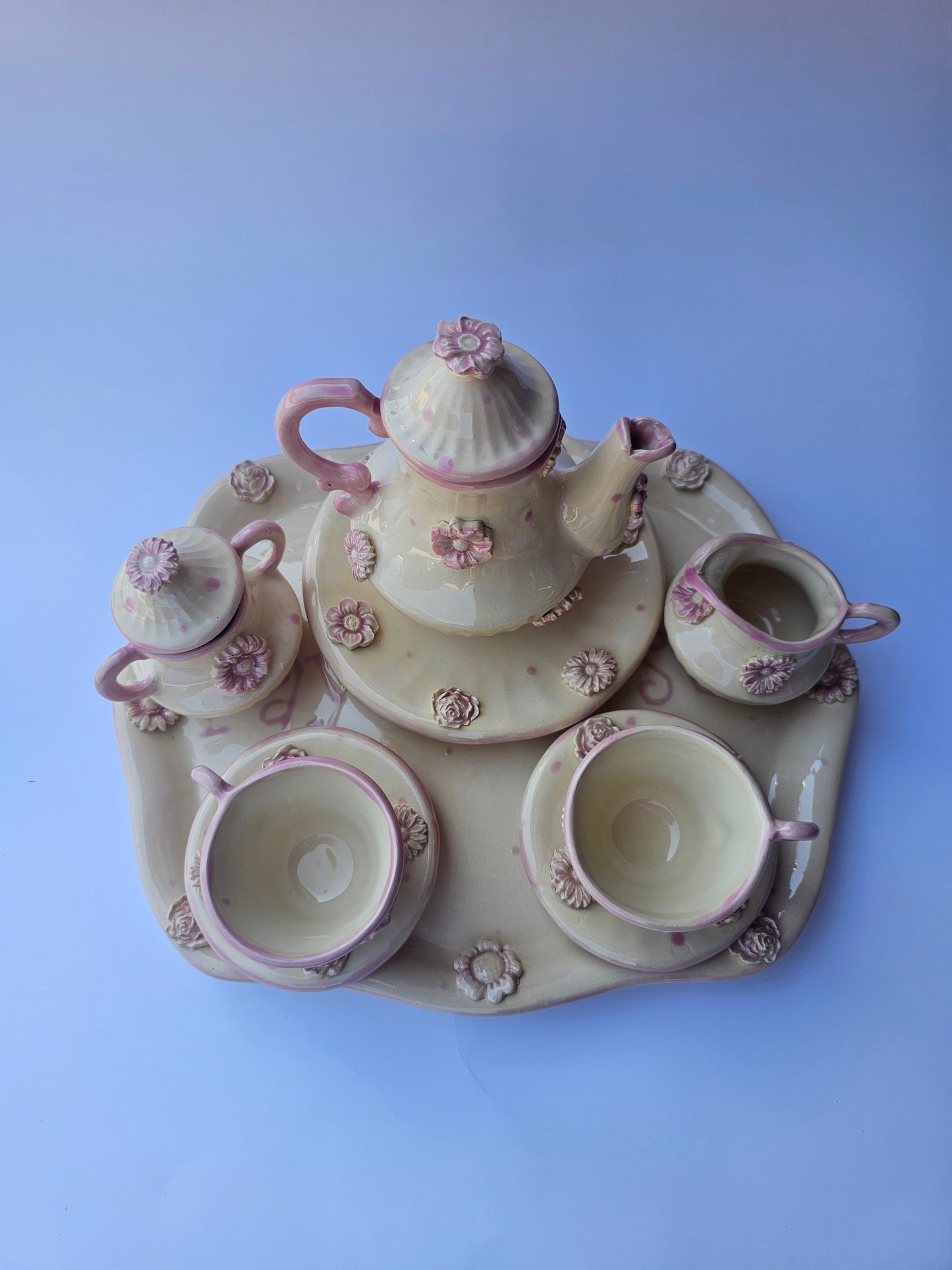 Flower Garden Tea Set
