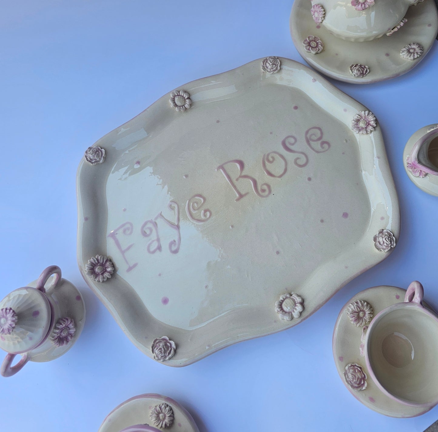Flower Garden Tea Set