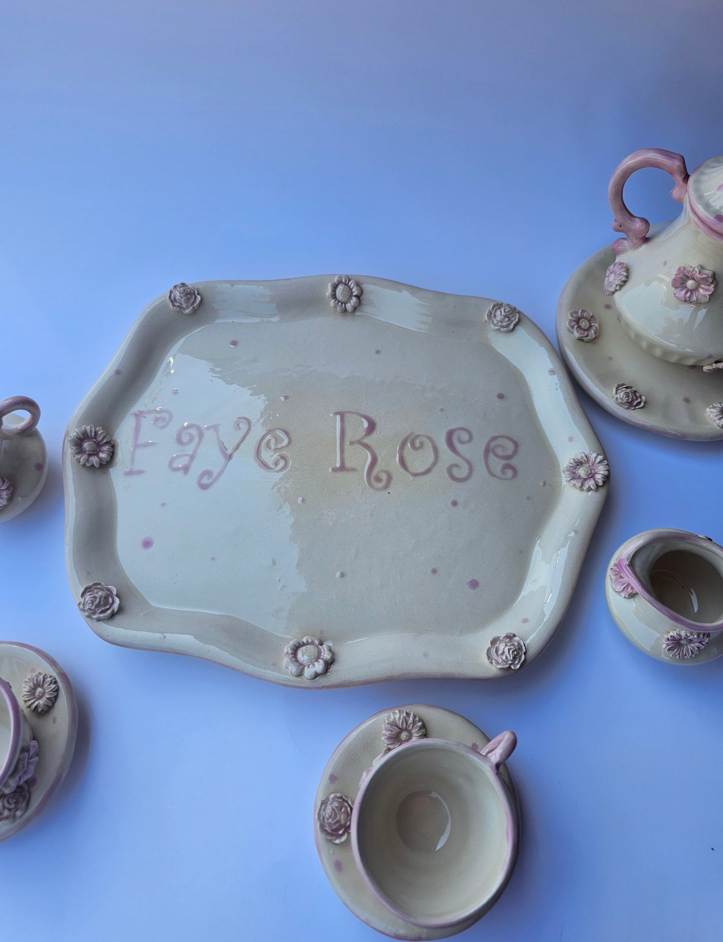 Flower Garden Tea Set