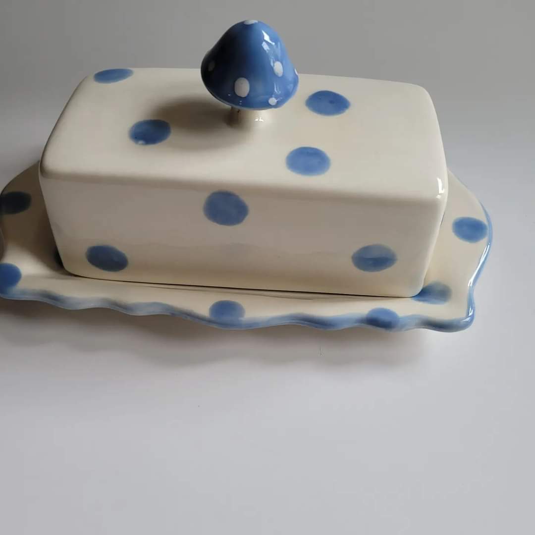 Mushroom Butter Dish