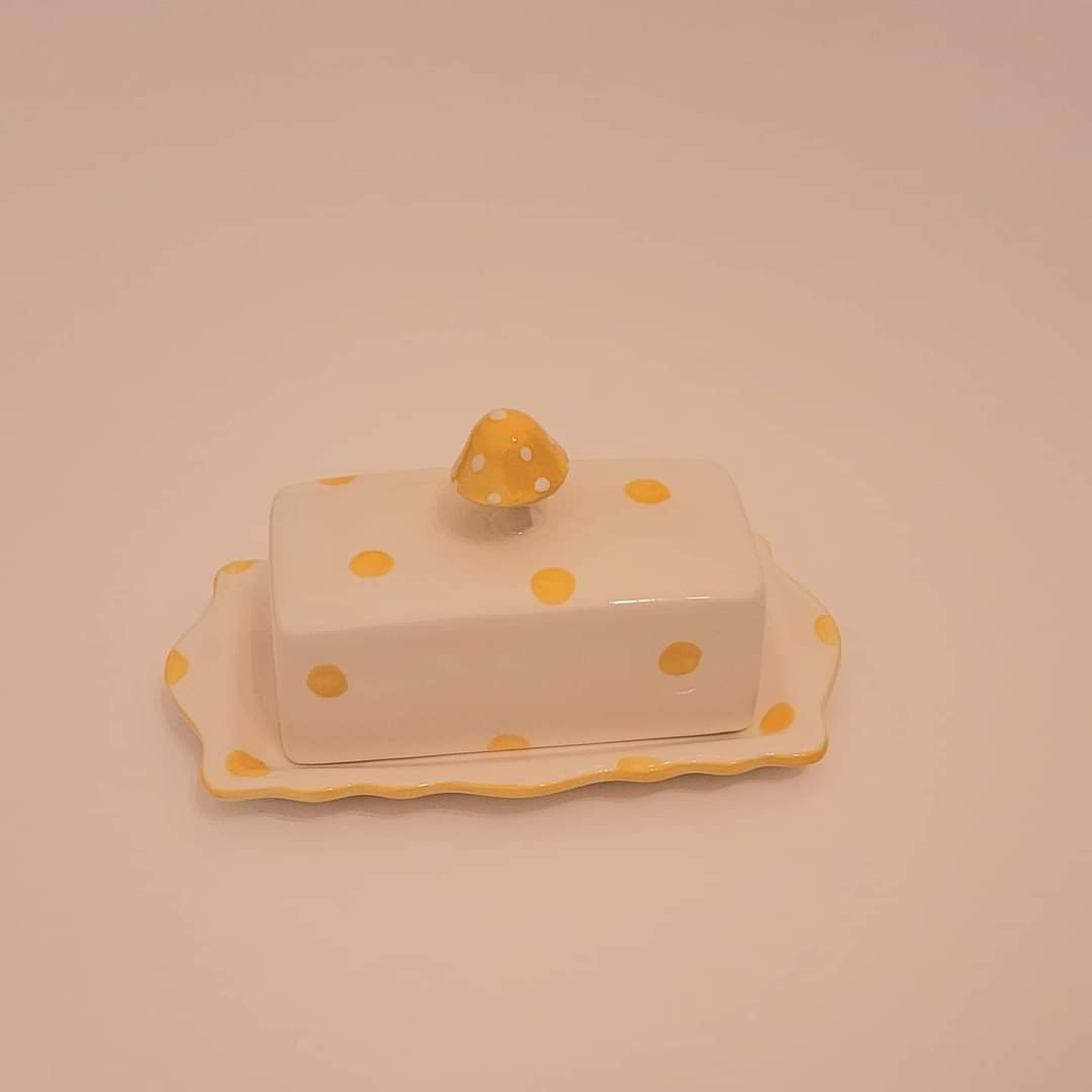Mushroom Butter Dish