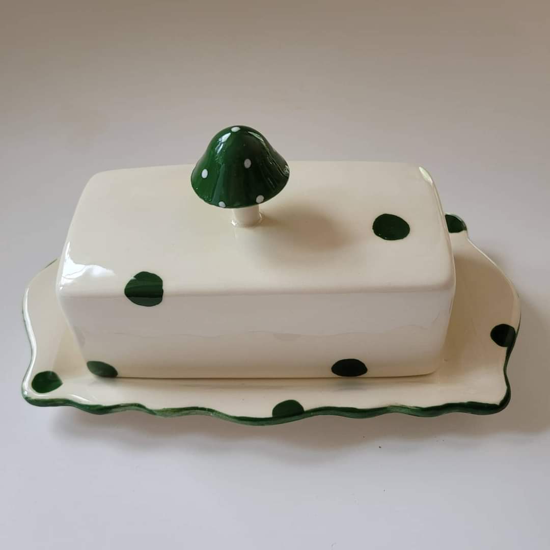 Mushroom Butter Dish