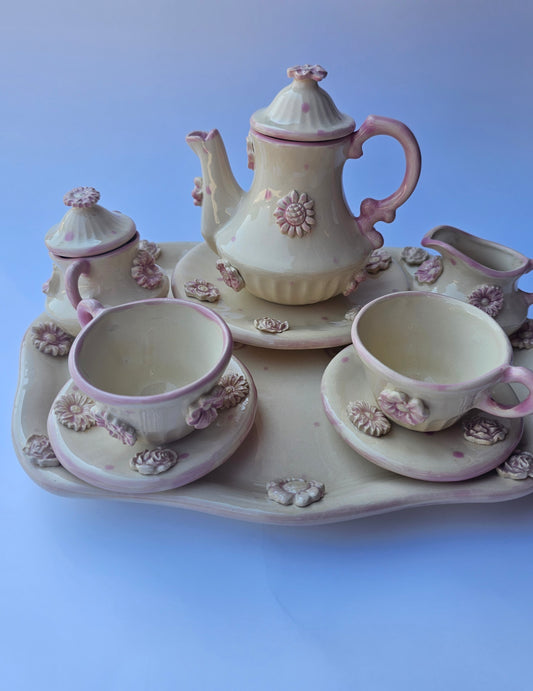 Flower Garden Tea Set